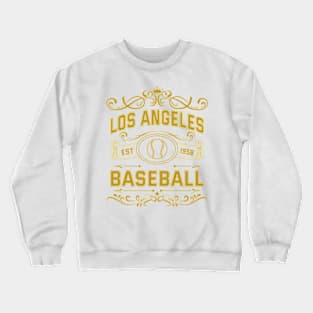 Vintage Los Angeles Baseball Crewneck Sweatshirt